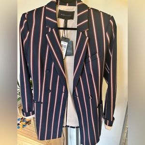 BCBG Maxazria Blazer XS Striped